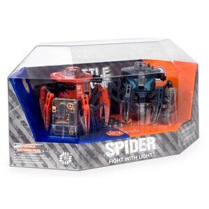 Hexbug Battle Ground Spider Dual Pack With Remote Controls & Batteries